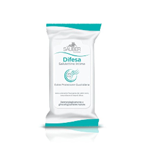 Sauber Pharma Línea de Defensa íntimo Toallitas 10 Tampones pH4,5