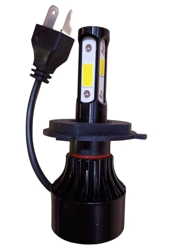Image of 3D Power LED H4 Motorcycle Headlight Bulb, 40W 3600 Lumens, DC 9-16V, Vibration Resistant