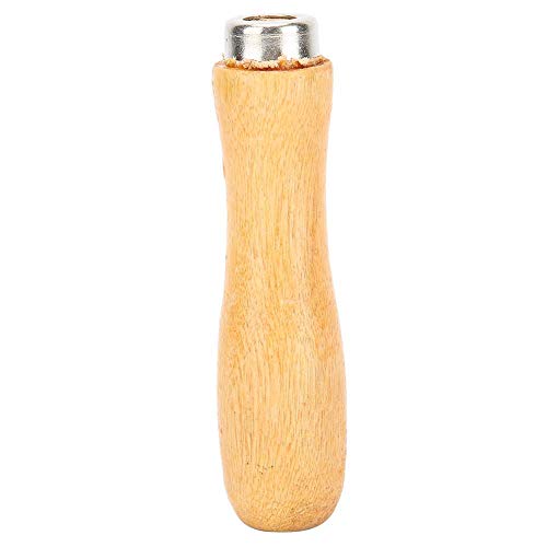 Wooden File Replacement Handles 5Pcs Wooden Handle For File Cutting Tool Craft, Comfortable Wooden File Handle Replacement Accessories Jewelry Tool Accessorie, 95Mm #TOP7