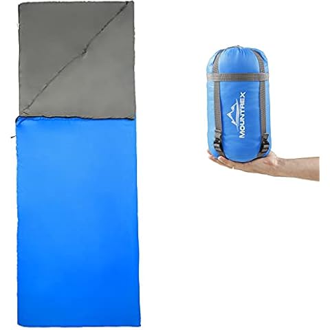 MOUNTREX® Schlafsack - Kleines Packmaß & Ultraleicht Sommer Deckenschlafsack Cover