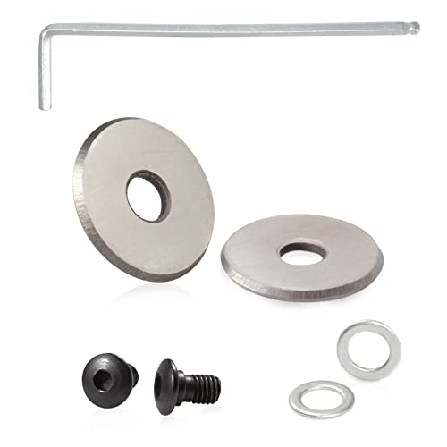 SPEEDWOX Glass Tile Cutter Replacement Cutting Wheel High Strength Tungsten Carbide Scoring Wheels Accessories Parts with Washer Screw Hex Wrench