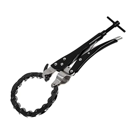 Tail Pipe Cutter, Adjustable Chain Exhaust Cutter Muffler Pipe Cutter