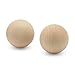 3 Inch Wooden Round Ball, Bag of 2 Unfinished Natural Round Hardwood Balls, Smooth Birch Balls, for Crafts and DIY Projects (3 Inch Diameter) by Woodpeckers