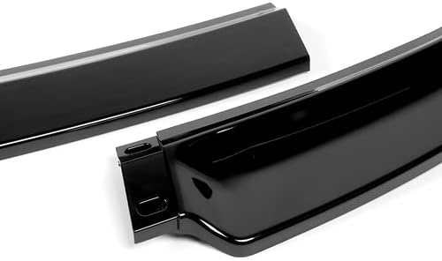3 Pieces Front Bumper Lip Spoiler Splitter Side Body Kit Trim Protection Compatible with 2007-2009 Infiniti G35 G37 Sedan Only, 2008 (Painted Black)