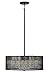 Fredrick Ramond FR38904BLK Five Light Foyer Pendant