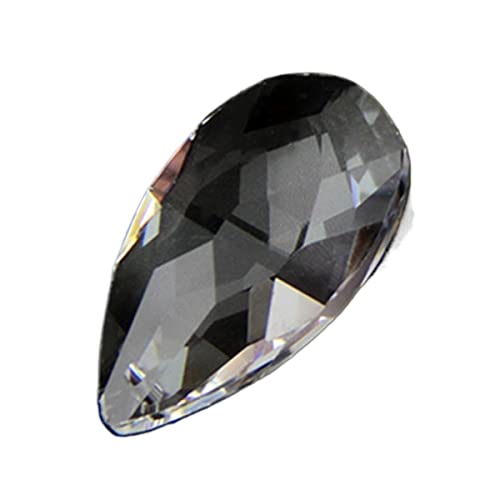 プリズムと万華鏡 22mm 38mm 50mm 63mm 76mm クリアガラス ティアドロップ クリスタル シャンデリア パーツ K9 ペンダント 理科教室光学キット (Color : 38mm 60pcs)