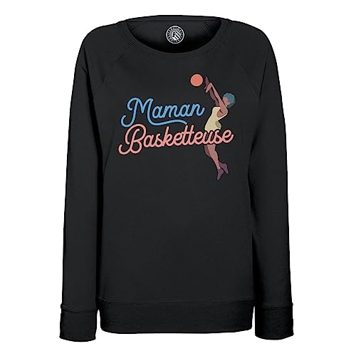 Sweatshirt femme maman basketteuse le cadeau parfait pour la fête des mères
