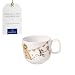 Produktbild Villeroy & Boch  Boho Kids "Roar like a lion" Kinderbecher mit Henkel klein, Spülmaschinenfest, Mikrowellensicher, Kindertasse, Tasse Kinder, Tiermotiv Löwe und Affe, Premium Porzellan