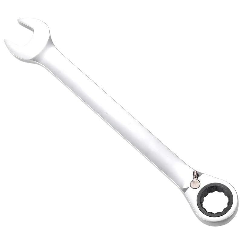 Llaves Fijas con Carraca Llave de trinquete 8-19 mm Combinación Llaves Herramientas manuales reparación automóviles(8mm)