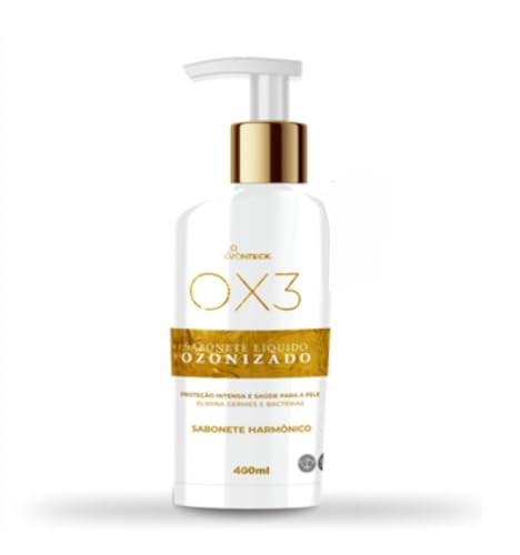 Sabonete líquido OX3 ozonzado 500ml, OZONTECK