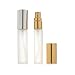 Enslz 10ml Frosted Glass Spray Perfume Bottles 6Pcs Travel Small Empty Atomizer Bottle Fragrance Fine Mist Christmas Day Gift Free 2pcs Pipette