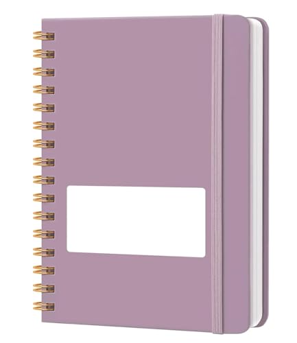 Carnet à spirale A5 pour la journalisation quotidienne et vos notes de bureau