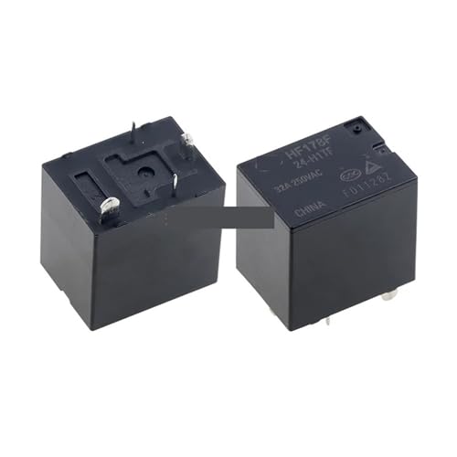 Relé HF178F-24-H1TF con capacidad de 32A para conmutación segura de 12V