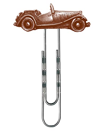 Marque-page Classic British Car TD pince tickets pour lecture et bureau