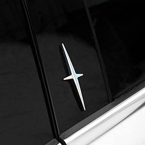 Image of 3D Cars Sport Badge Metal Sticker, Body Car Rear Trunk Fender Side Emblem Badge Decal Logo Compatible with Lincoln MKS MKT MKX Navigator Continental Corsair Aviator