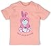 Ostergeschenke Ostern Baby Kleidung - Mein erstes Ostern rosa - 6/12 Monate - Babyrosa - Oster Outfit Baby - BZ02 - Baby Shirt für Mädchen und Jungen