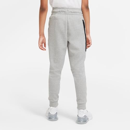 Nike Boy's Sportswear Tech Fleece Pants (Little Kids/Big Kids) Dark Grey Heather/Black XL (18-20 Big Kid)3