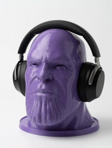 Image of PROLAPS Thanos Headphone Holder Stand for Desk, Gaming Headset Stand Compatible with PS5, Xbox, PC, Desk Organizer for Headphones (25 cm)