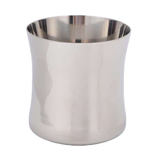 Yosoo Health Gear Tasse Julep à la Menthe Tasse Julep en Acier Inoxydable 300 ML Verre à Cocktail en Métal Poli pour la Maison Bar Fête Restaurant Forme Classique Maintien Facile en Acier Inoxydable