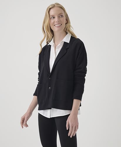 Pact Organic Cotton Women's Relaxed Blazer4