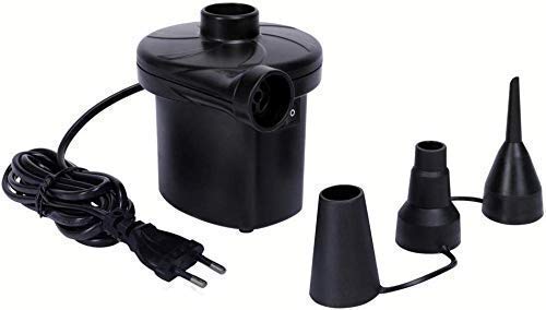 Lawei Vacuum Air Pump AC Electric Impressive Quickly Inflates/Deflates to Fill The Air Sofa, Swimming Pool Tubes, Toys, Air Bags, Mattresses, Big Balloons (Black)-image-16