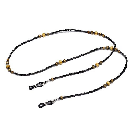Perles de bois cordes de perles chaîne de lunettes cordon suspendu - 2