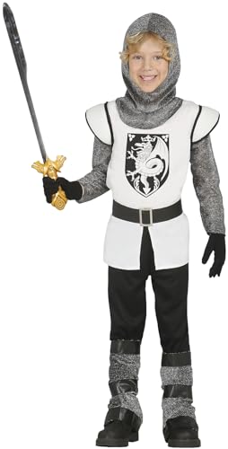 FIESTAS GUIRCA Disfraz de Caballero Medieval para niño de 5 a 6 años