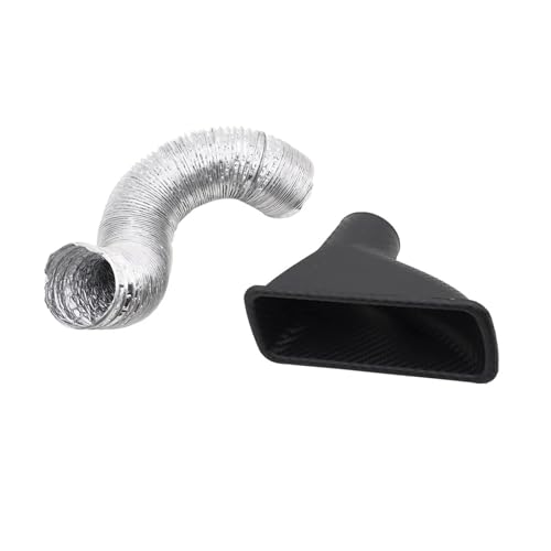 Auto Turbo Einlass Outlet Rohre Ansaugrohre Auto-Universal-Kaltluftansaugrohr-Kit Für Die Frontstoßâ€¦ – Miniatur