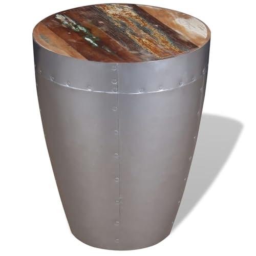 Vopese Taburete Aviador Madera Maciza reciclada