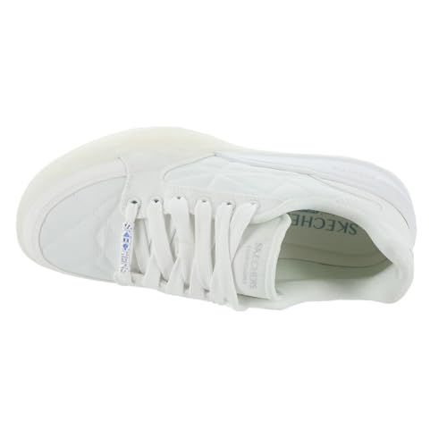 Skechers Skechers Court Classics Denali-Subtle Spark Women's Sneaker, 11 B(M) US, White