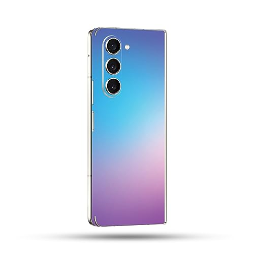 Image of MightySkins Skin Compatible with Samsung Galaxy Z Fold 5 Full Wrap - Royal Haze | Protective, Durable, and Unique Vinyl Decal wrap Cover | Easy to Apply, Remove, and Change Styles | Made in The USA