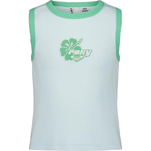 Image of Roxy Girls' Sleeveless Graphic Tank Top, Scoop Neck Casual Cotton Summer Shirt