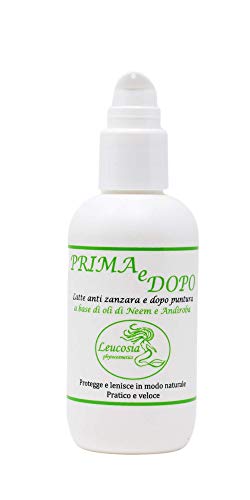 Punture di insetti: come riconoscerle, cosa fare, rimedi naturali e consigli per prevenirle 4 Leucosia Latte Prima e Dopo Puntura Zanzare, 75ml,...