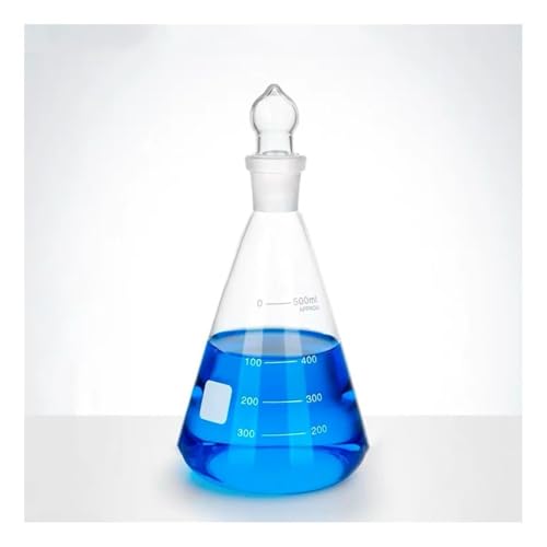 Flacon en verre rodé 24/29 transparent de 500 ml pour fournitures