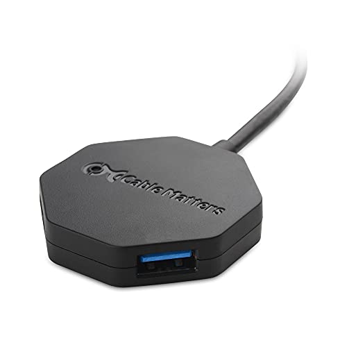 Cable Matters Ultra Mini 4 Port Usb Hub (Usb 3.0 Hub, Usb 3 Hub) #TOP2
