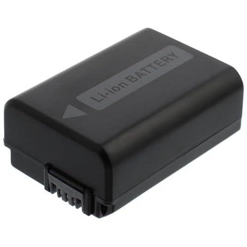 blumax Bateria zamienna do Sony NP-FW50 [ 950 mAh ] + Mini LCD Dual Charger do Alpha 7 7II 7R 7S II 6300 6500 / NEX-7 NEX-F3 / DSC RX10 IV // ZV-E10