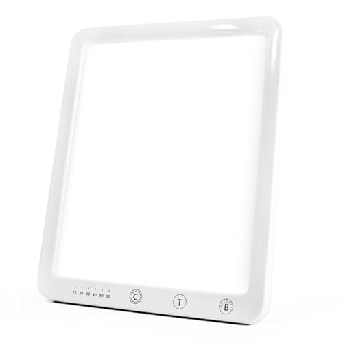 OSALIS 10,000 Lux Energy Therapy Lamp – Adjustable LED SAD Light Box for Boosting Mood, Energy & Sleep