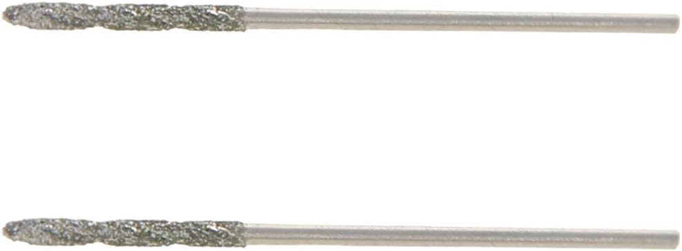 Auniwaig 1.2mm Diamond Twist Drill Bits High Speed Steel HSS for Glass Sea Shells Stone 2 Pcs