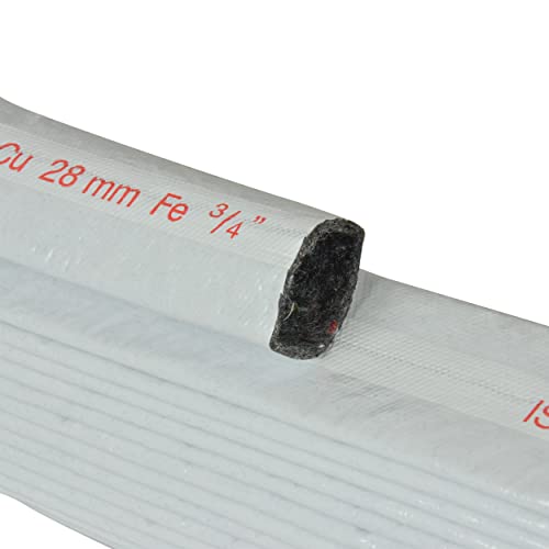 Scorprotect® Vlies Schutzschlauch Isolierung 4 mm Grau 10 m Schlaufe (Vlies, 100 x 4 mm)