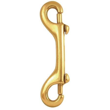 Slide Bolt Spring Snap, L 4 3/4 in