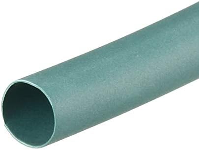 sourcing map Heat Shrink Tubing 1/4"(6mm) Dia 2:1 Heat Shrink Wrap Cable Sleeve Tube 10m Black