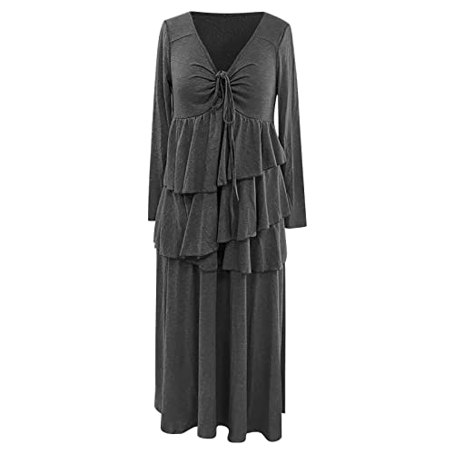 Robe bohème fluide à manches longues idéale pour vos sorties décontractées - 2
