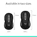 Logitech Wireless Mouse Signature M650 - Small to Medium Sized Hands, Right Handed, 2-Year Battery, Silent Clicks, Customizable Buttons, Bluetooth, PC/Mac?Chromebook - Black