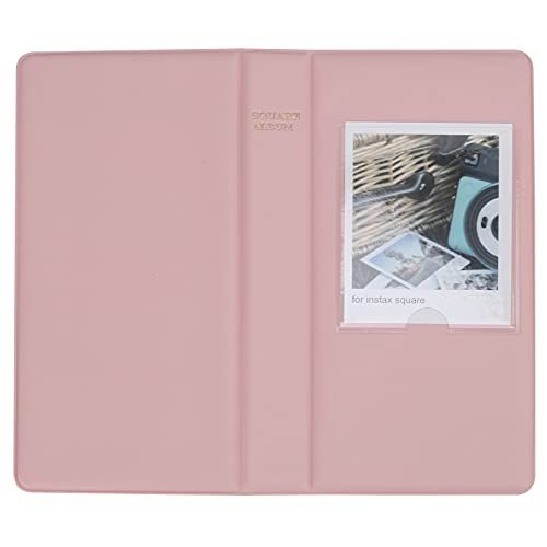 Tavelfodral, PVC-album, Försiktigt Spänne för Fototillbehör för Videografverktyg för Fotobelysning för Inspelningsverktyg (Rosa)