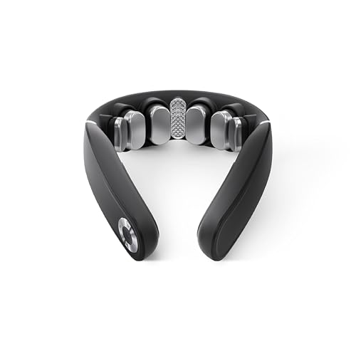 MYTREX HEAT NECK EVO 温感 ネックケア EMS 振動 近赤外線搭載 コードレス 首元 リフレッシュ 癒し ホット ケア ギフト プレゼント マイトレックス ヒート ネック エヴォ ブラック MT-HNE-25B (ブラック)の商品画像（Amazon）