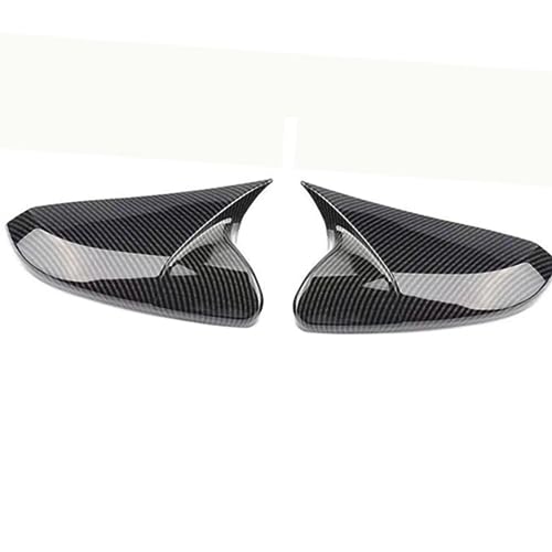 Couvercle de rétroviseur pour Honda Civic 2016-2018 coque de protection noire gloss