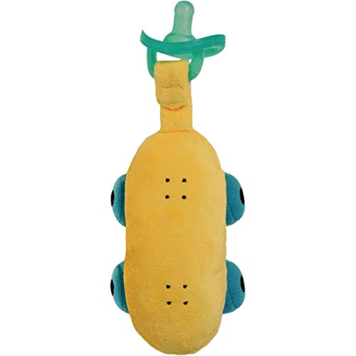 Image of Snuggle Life Baby Pacifier Plush Holder, Skateboard Lovey with BPA-Free Silicone Pacifier for Newborns & Infants 0+ Months