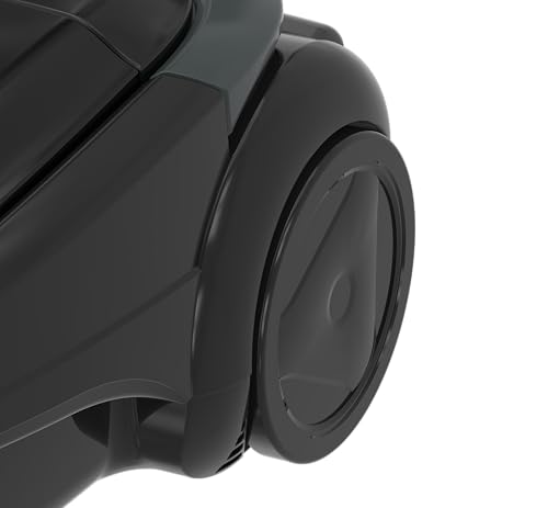 مكنسة كهربائية بفلتر مضاد للبكتيريا بقدرة 1600 واط من تورنيدو، أسود، TVC-160SP