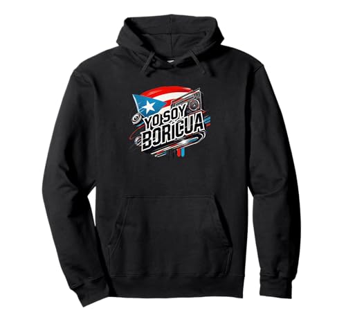 Yo Soy Boricua Drapeau Portoricain Radio Musique Salsa Cool Fun Sweat à Capuche