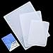 Markeny 3 Pieces Notebook Cover Resin Casting Molds for A5 A6 A7 for Notebook Epoxy Resin DIY